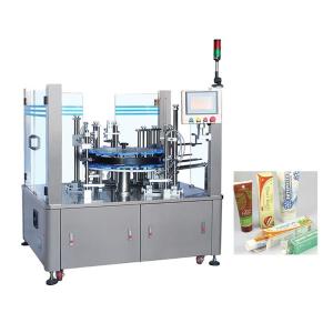 China Semi Automatic Linear Box Blister Cartoning Machine 1.5Kw For Cosmetics factory