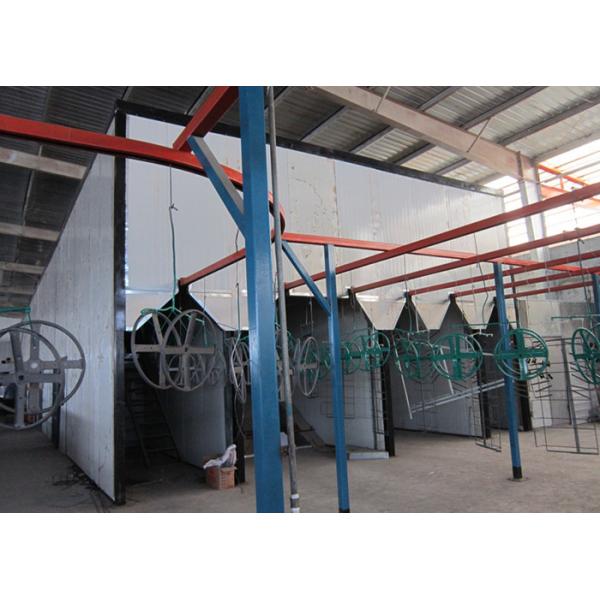 Portable Cast Iron Water Hose Reel Lightweight 3.8kg Industrial Hose Reel