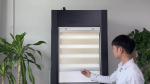 100% Polyester Automatic Zebra Blinds