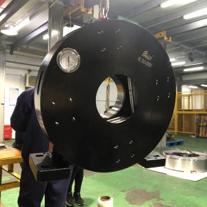 China ISO9001 Pneumatic Rotary Chuck Clamp All Applicable Pipe Fittings factory