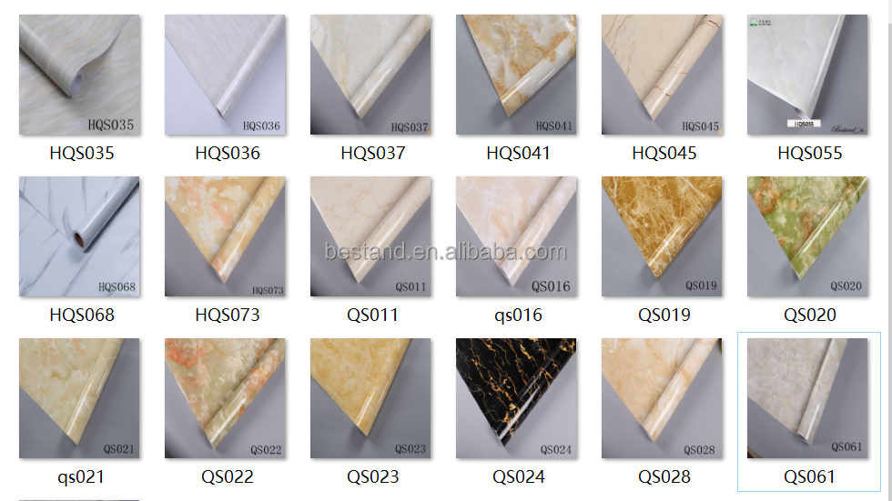 Moistureproof Geometric Pattern PVC Self-Adhesive Wallpaper for Hotel Toilet Living Room