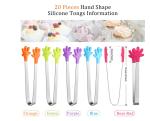 Multipurpose Heavy Duty Stainless Steel Tongs LFGB Approved
