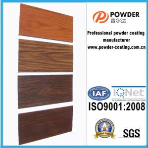 China Highly Decorative Heat Transfer Powder Coating , Wood Effect Powder Coating factory