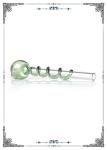 Borosilicate Glass Light Green Oil Burner Smoking Bong Bobbin
