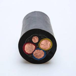 China Copper Core Tough Rubber Sheathed Flexible Cable Oilproof Nontoxic factory