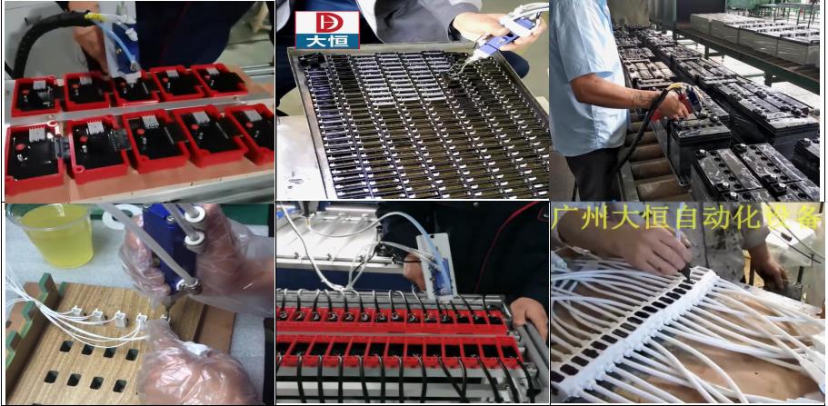 Customized Semi-Auto Glue Mixing Machine with Silicone Epoxy Resin Syringe Mixer Dispenser