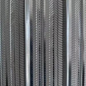 3.4lbs 27in×97in 3/8 High Rib Metal Lath For Stucco , Galvanised Rib Lath