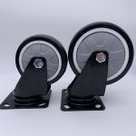 5'' 6'' 8'' 360 Degree Swivel Top Plate TPE Tread Black Caster