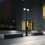 Yard Garden Modern Led Solar Street Lamp Outdoor Waterproof IP65 Landscape