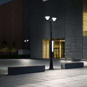China Whole Night 9 Watt Solar Powered LED Lights For Driveway Pillars factory