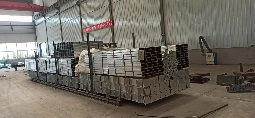 Bolt Concection Easy Install Prefabricated Steel Frame Automatic Car Parking Garage Carport