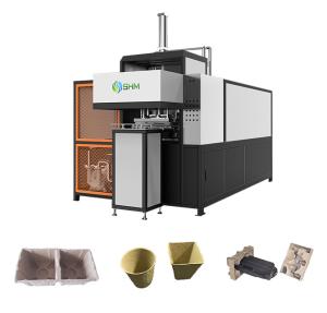 China Nursery Tray Making Machine Semi Automatic Seedling Tray Forming Machine factory