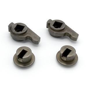 China powder metallurgy parts iron base sintered metal parts with black oxide for door lock use factory