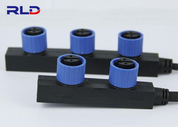 PA66 Industrial Waterproof Cable Splitter Wire Molding For Power Supply