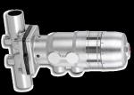 4 Inch Pneumatic Actuated Diaphragm Valve For Dairy Beer Chemical