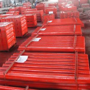China high manganese steel jaw crusher plates for PE series crusher Shanbao Casting wear parts factory