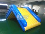 Commercial 4 * 2 * 2M Floating Water Inflatable Slide With 0.9mm PVC Tarpaulin