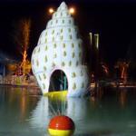 Family Aqua Park Resorts Swimming Pool Commercial Water Slide For Kids Water