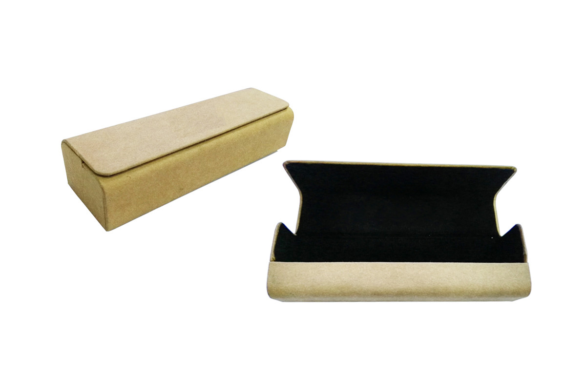 Printing Leaves Pattern Optical Glasses Case Rectangular Magnetic Enclosure