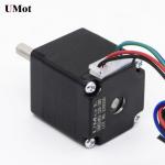 Temperature Rise 80Cmax Nema11 1.8/0.9 Degree 4 Wire Stepper Motor for DC
