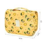 Waterproof Yellow Lemon Hanging Travel Toiletry Bags
