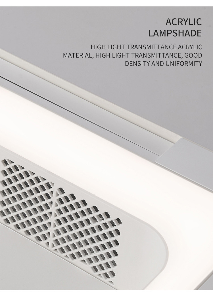 Bedroom Living Room No Leaf Ceiling Fan Lamp Invisible Air Conditioner Electric Ceiling Fan Lamp