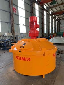 China Industrial Precast Concrete Mixer Orange Color Heavy Duty Stable Performance factory