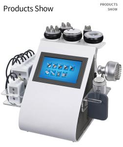 China Fat Loss 6 In 1 Laser Lipo Machine , RF Vacuum Cavitation Slimming Machine factory