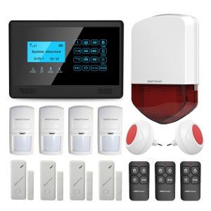 Wireless Wired Smart Burglar Alarm System WIFI GSM