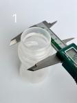 60ml White Plastic Bottle Deodorant Roller Bottle Body Deodorant Filling Machine