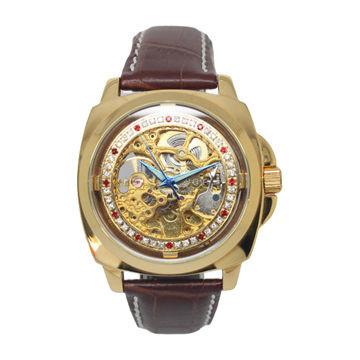 Fashion Mechanical Automatic Watch Man /Stainless Steel Watch , men fashion