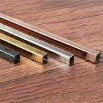 ISO ASTM U Profile Polish Stainless Steel For Decoration 0.25mm - 3mm Thick
