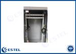 19 inch Rail IP65 Outdoor Telecom Cabinets With Air Conditioner And Fans