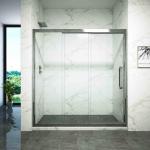 Dry Wet Separation One Type Glass Shower Door