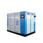 175hp 132kw Horizontal Two Stage Screw Air Compressor Permanent Magnet
