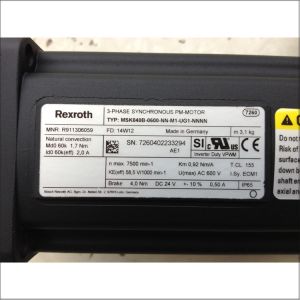 Servo Motor For Industrial Automation Rexroth MSK040B-0600-NN-M1-UG1-NNNN Cast