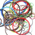 FKM 80 Shore O Rings Seal EPDM NBR Rubber Sealing Ring Weathering Proof