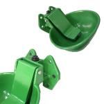 Large Deep Flow Rate Solid Cast Iron Water Bowl TJ-105 Powder Coated For Animal