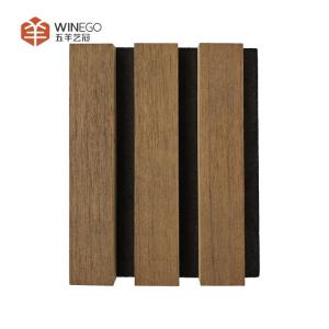China Modern Wood Slat Acoustic Panels With Different Colors For Ultimate Serenity factory