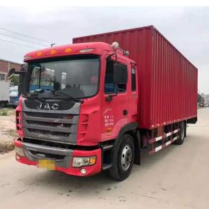 China Used 5Ton 10Ton JAC Brand Second Hand 4x2 LHD Cargo Van Truck Second Hand 2016 Year factory
