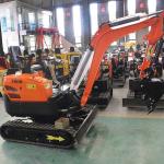 1.5T Mini Bagger Excavator OEM Small Crawler Hydraulic Transmission