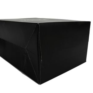 Lamination Handmade Paper Bag With Turn Top Colorful PP Rope Handle For Clothes