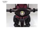 Inflatable Wheels Purple Tricycle Stroller Bike 12KG EN71
