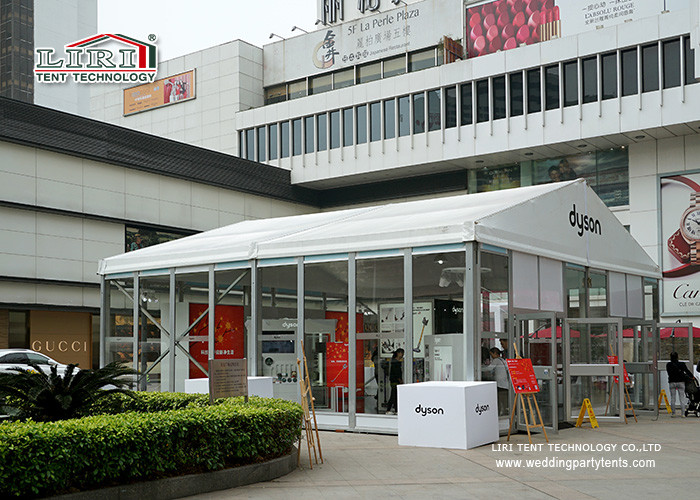 Luxury Outdoor Event Tents With Glass Sidewall For Meeting Or Wedding