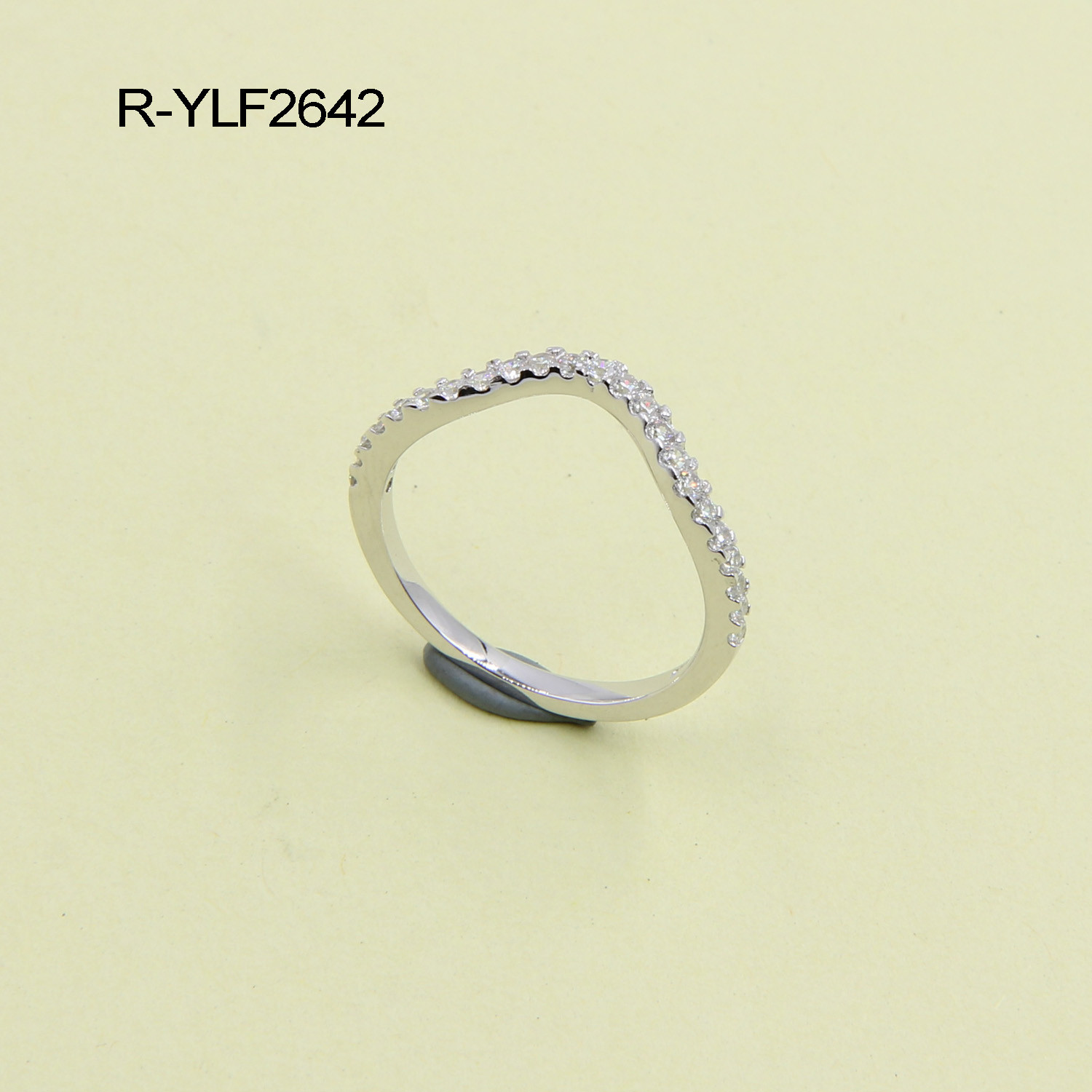 AAA Grade Cubic Zirconia Round Ring In Sterling Silver 925 Sterling Silver Cz Rings Engraved Silver Ring 925 Silver Ring