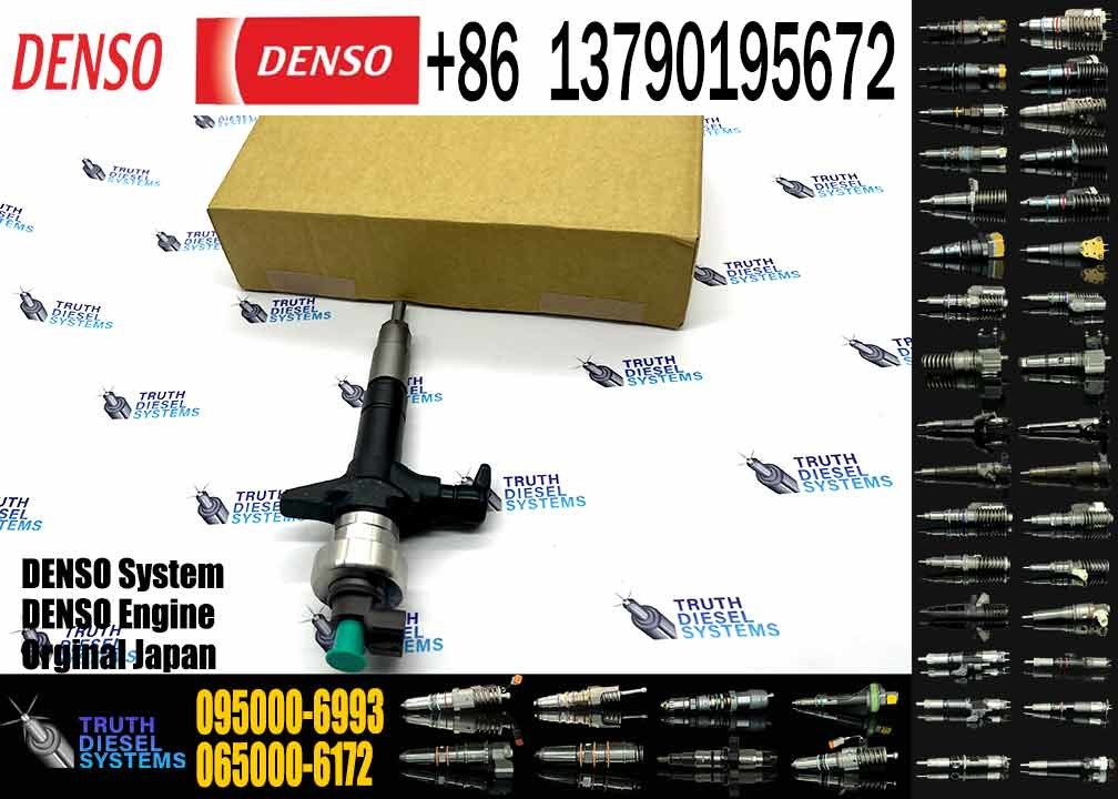 Common Rail Fuel Injector 095000-6990 095000-6992 095000-6993 For 4JJ1 4JK1 Engine