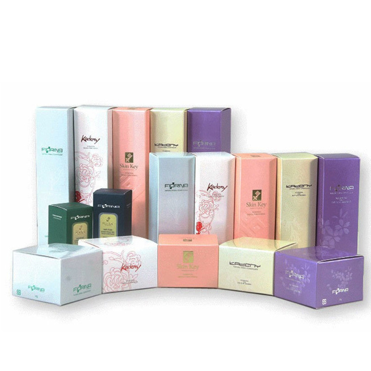 Pantone CMKY Custom Cosmetic Packaging Box Mask Shipping Boxes For Cosmetics