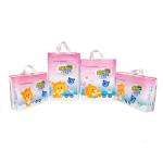 PP Velcro Tape Disposable Newborn Baby Diapers 1100ml Absorption