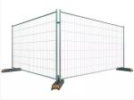 Flexible Construction Fence Panels , Galvanized Security Fencing With ISO 9001