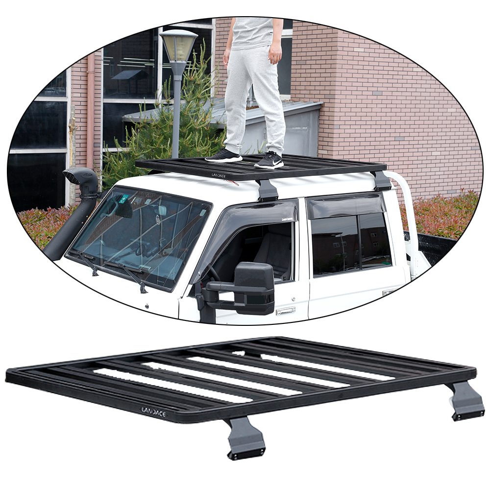 Universal Roof Luggage Rack for LC79 Akzo Nobel Powder Coated Aluminium for Durability